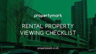 Rental Property Viewing Checklist