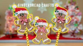 Holiday Gingerbread Man #craftwithme