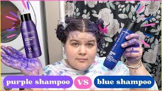 Blue Shampoo VS Purple Shampoo