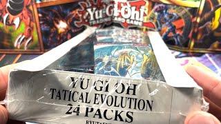 Opening 24X 1st Edition Tactical Evolution TAEV Booster Packs!! EPIC Yugioh Set!