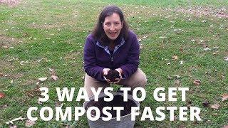 How to Make Compost Faster (and Know When It's Ready!) [Quick Start to Composting Part 3]