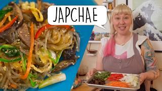 Authentic Korean Japchae 잡채   Step-by-Step Guide