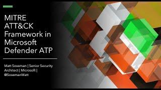 MITRE ATT&CK Framework in Microsoft Defender ATP