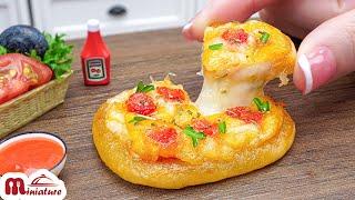 Super Tasty Miniature Rectangle Pepperoni Pizza Recipe | ASMR Cooking Mini Food