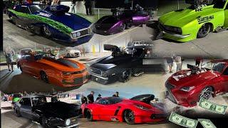 8 Cars Compete For $30,000 @ Xtreme Raceway Park |  Dallas Grudgefest II