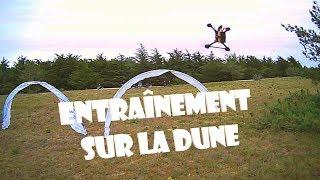 Entrainement sur la dune