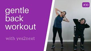 GENTLE BACK WORKOUT | Seniors, Beginners