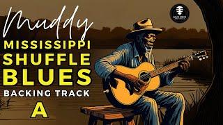 Muddy Mississippi Shuffle Blues BACKING TRACK like You've Never Heard Before