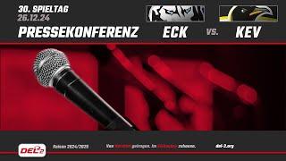 Pressekonferenz Spieltag 30: EC Kassel Huskies vs. Krefeld Pinguine