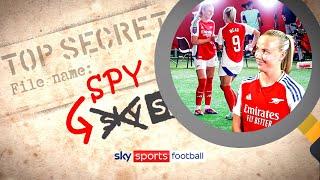 Beth Mead takes on our 'Spy Sports' challenges at Arsenal media day 