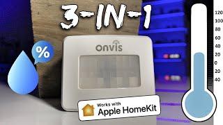 3 SMART HOME SENSORS IN 1 - Onvis Motion Sensor for Homekit