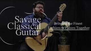 Nick Cutroneo Plays a  Fabio Zontini at Savage Classical Guitar Studios