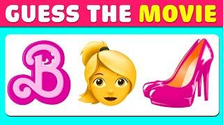 Guess the Movie by Emoji Quiz | Mario, Barbie, FNAF, Wednesday