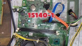 Dell Inspiron 3268 || 15140-1 || Orange light Desktop motherboard Repair. Chip level Repair Board .