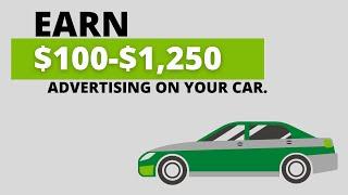 How to Make Money Advertising on Your Car ($100-$1,250)