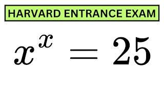 Hardest Exponential Equation!