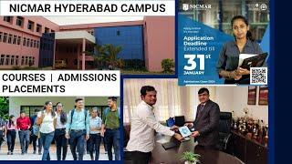 NICMAR HYDERABAD CAMPUS COMPLETE DETAILS| PROGRAM DETAILS | PLACEMENTS | ADMISSION | FEE DETAILS