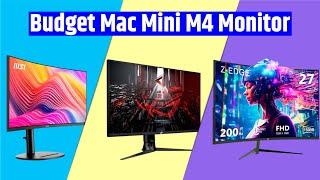 7 Best Budget Monitors for M4 Mac Mini 2025