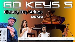 ROLAND GO:KEYS 5: Sound Demo: Piano , EP, Strings, Clavi, Synths and More ((STEREO))