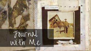 Junk Journal With Me - Antique Photo Album - Part 3