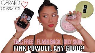 *PINK powder* GERARD COSMETICS SLAY THE BAKE BLURRING +ALL DAY WEAR *oily skin* | MagdalineJanet