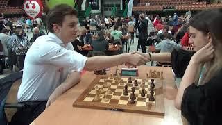 Duda Jan-Krzysztof - Adamczyk Zuzanna | European Blitz championships