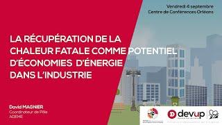 [Atelier 06] La récupération de la chaleur fatale comme potentiel d’économie d’énergie