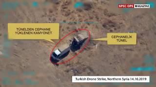 Turkish Bayraktar TB2 drone hit YPG truck with pinpoint accuracy