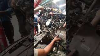 BMW engine remove