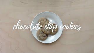 chocolate chip cookies! | relaxing baking