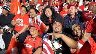 THE WORLD'S BEST - MATE MA'A TONGA - HAPPIEST FANS - SINGING & CHEERING! 