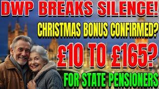 DWP Breaks Silence: Increasing £10 Christmas bonus to £165 | 2024 Christmas Bonus Payment Details!