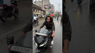 Barish mai Ride  #vlog #shorts