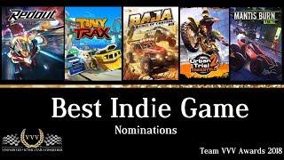 Team VVV Awards 2018 - Best Indie Game