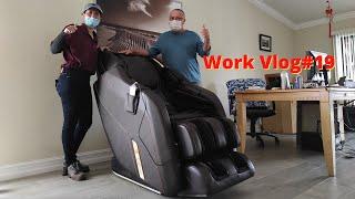 #19 Luxury Voice-Activated Big & Tall Massage Chair | Unboxing Daiwa Pegasus 2 Smart Massage Chair