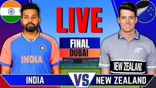 India vs New Zealand, Final | Live Cricket Match | IND vs NZ Live Match | INDIA Batting