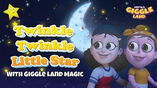 Twinkle Twinkle Little Star | Magical Nursery Rhyme for Kids | Hestia's Giggle Land