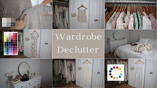 Decluttering According to Color Season & Style \\ Dresses, Shoes & more