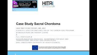 3rd HITRIplus: Case Study Sacral Chordoma   Piero Fossati   MedAustron