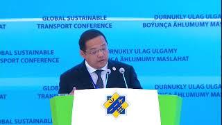 The statement of H.E. Batchuluun Tsogtgerel, Vice Minister for Road