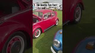 VW Beetle Fun Fact #VWFarm #shorts #VW #Beetle #bug #classic #carshow chassis design fact