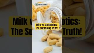 Milk vs. Antibiotics: The Surprising Truth! #CuriousMindsVN #CuriousMinds #DidYouKnow #Science