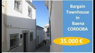 TH3584 Andalusia Cheap Spanish Property for sale Baena Cordoba  Andalucia Spain