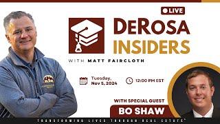 DeRosa Insiders LIVE with Matt Faircloth