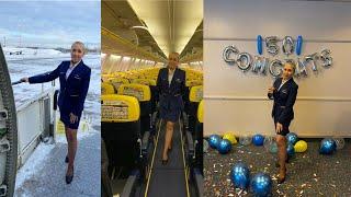 RYANAIR CABIN CREW TRAINING VLOG | PRACTICAL & WINGS CEREMONY