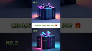 Choose One Gift Box  Gift Open shorts #shorts #gift #ytshorts #ytgift #giftbox