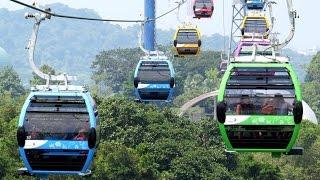 Sentosa Line Cable Car Newly Opened