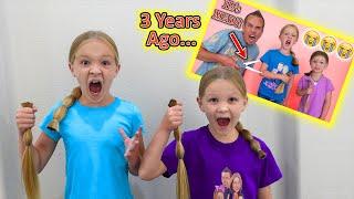 Recreating Our Most Hated Video!!! Cutting the Girls' Hair!