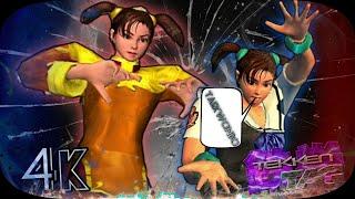 Double Xiaoyu ( Baek & Hwoarang Taekwondo ) Tekken Tag Remastered Hard UHD 4K 60 FPS