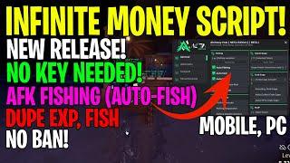 Fisch Script for INFINITE Money?!  AFK Auto-Fish, Dupe, Auto Farm Roblox Fisch Macro No Key Mobile